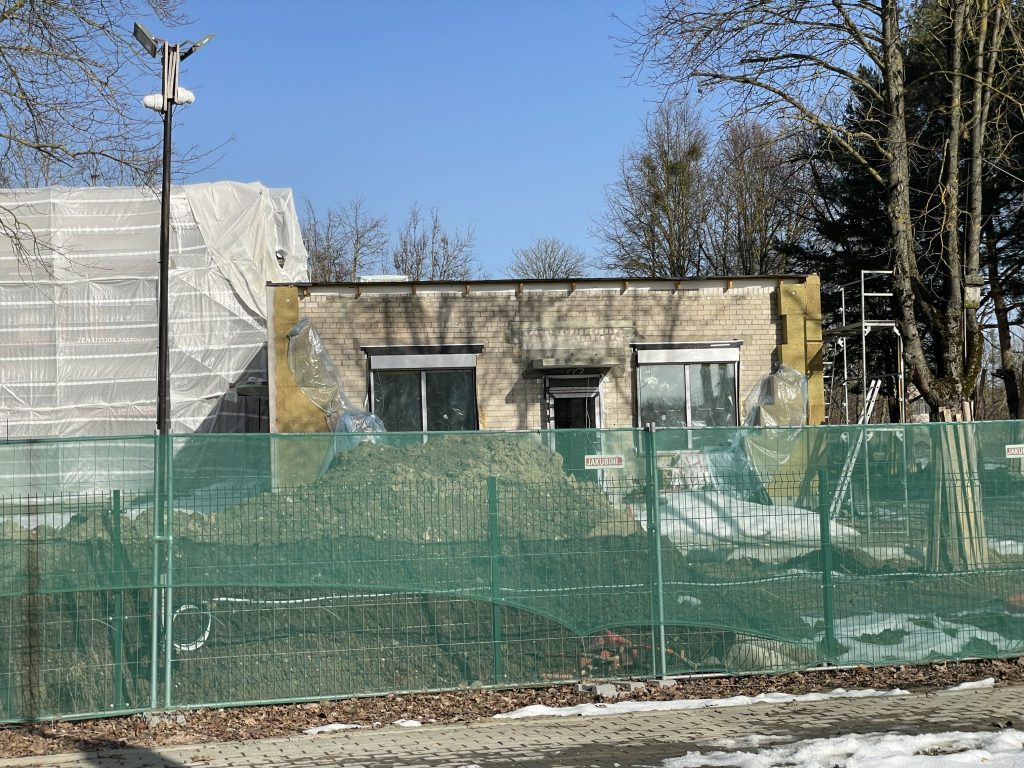 Kauno Tirkiliškių mokykla - darželis (M. Yčo g. 2) - Pirmsskolas izglītība, Pamata vai vidējā izglītība - būvdarbu attēli