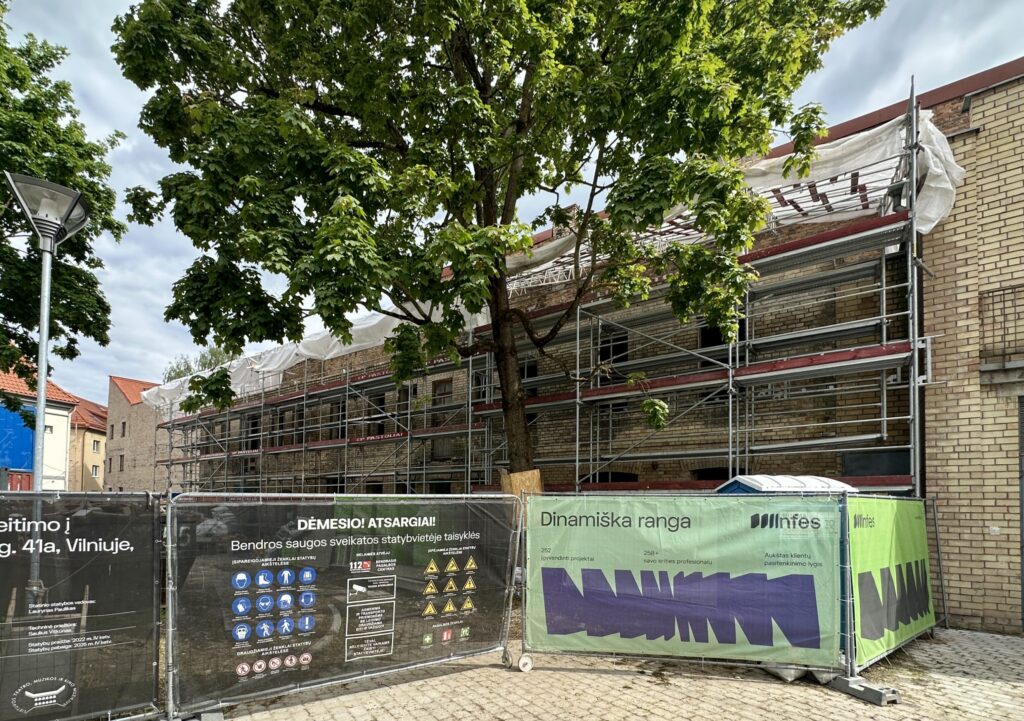 Lietuvos teatro, muzikos ir kino muziejus Vilniaus g. 41A (Vilniaus g. 41A) - Museum - construction photos