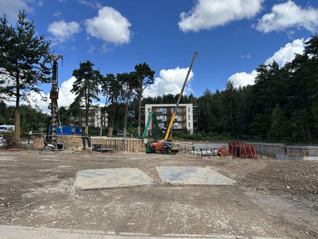 Teoremos (Mokslininkų g. 1A) - Daudzdzīvokļu nams - būvdarbu attēli