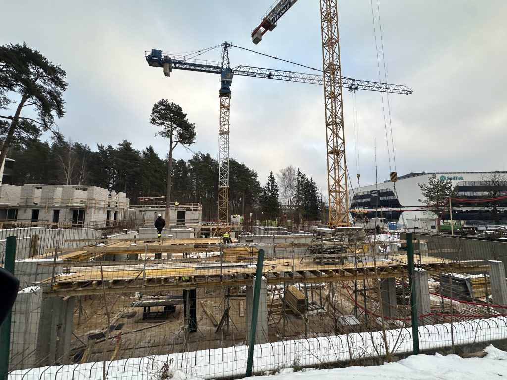 Teoremos (Mokslininkų g. 1A) - Daudzdzīvokļu nams - būvdarbu attēli