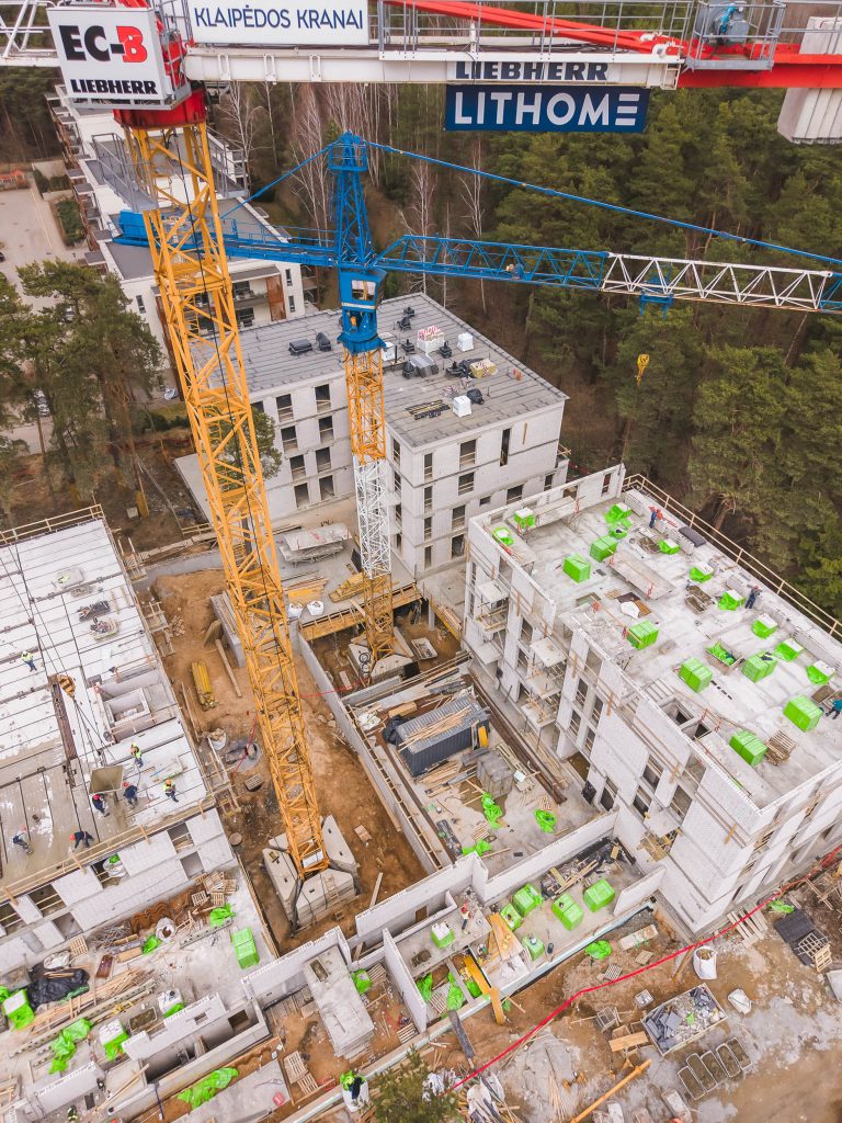 Teoremos (Mokslininkų g. 1A) - Korterelamu - ehituse fotod