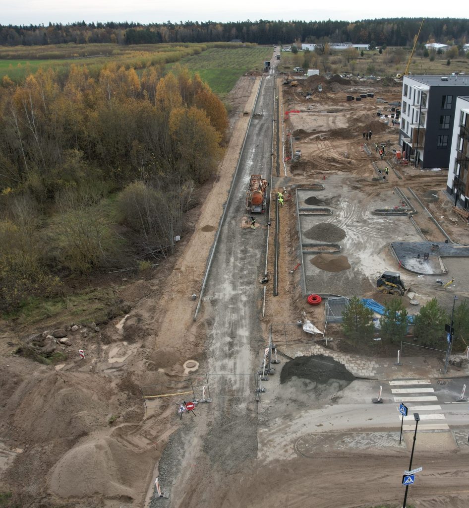 Santariškių g. atkarpa ties Santariškių g. 84 (Santariškių g.) - Street - construction photos