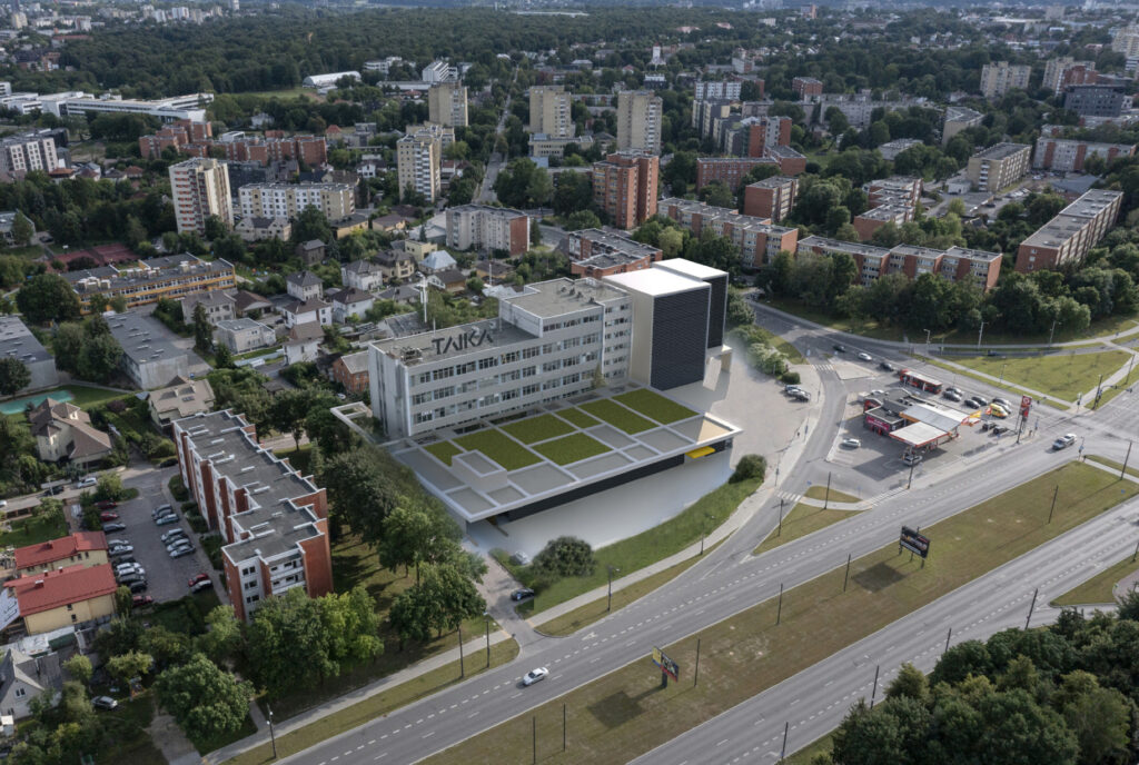 Taikos pr. 54 (Taikos pr. 54) - Büroohoone, Kaubanduskeskus - visuaalne