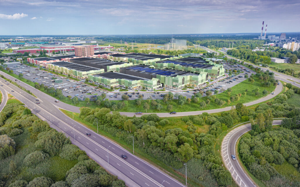 Urban Hub Kaunas 1 etapas (Veterinarų g. 4) - Stock office / Flex space - visualization