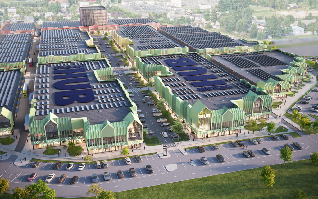 Urban Hub Kaunas 1 etapas (Veterinarų g. 4) - Stock office / Flex space - visualization