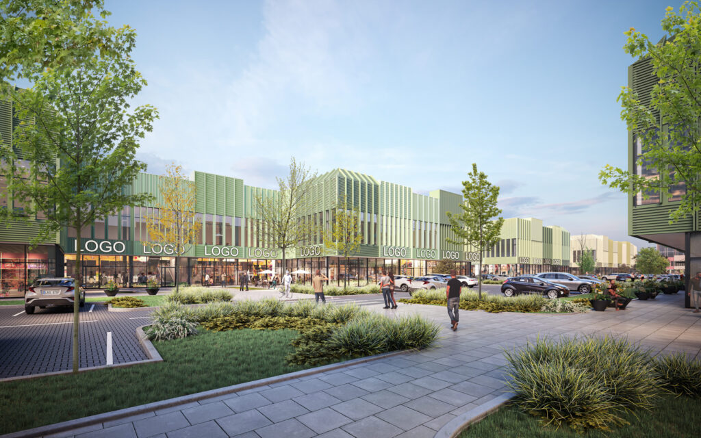 Urban Hub Kaunas 1 etapas (Veterinarų g. 4) - Stock office / Flex space - visualization