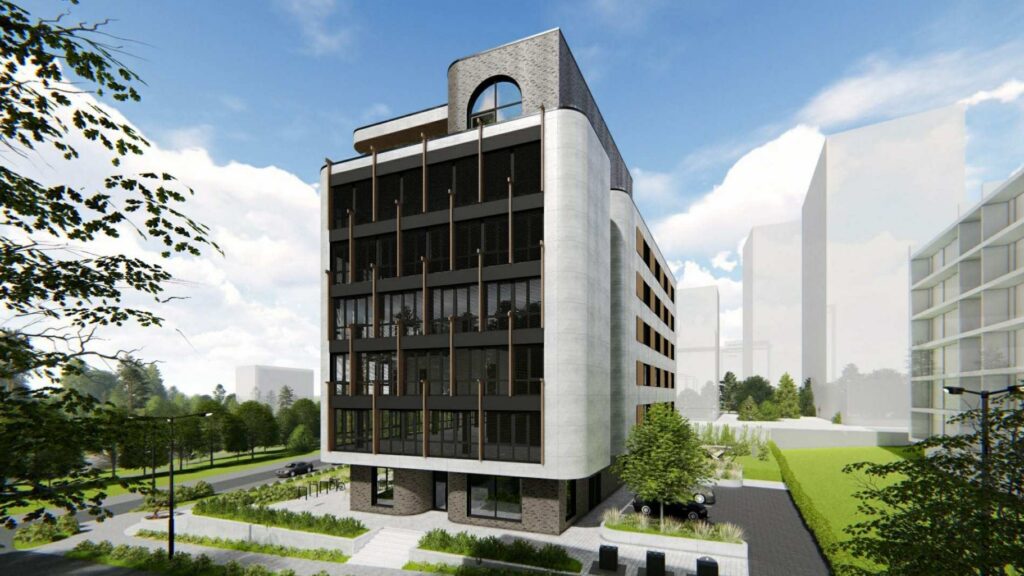 Viršuliškių skg. 48 (Viršuliškių skg. 48) - Office center - visualization