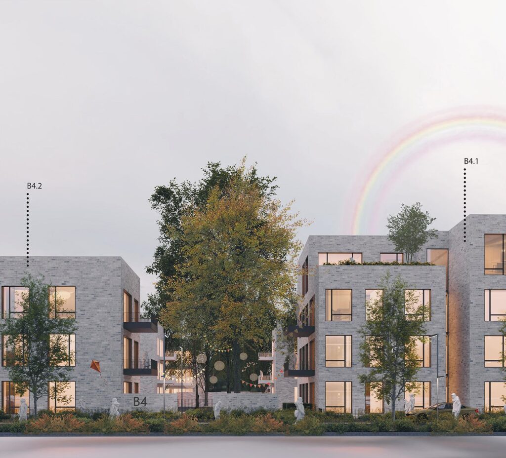 Launagiai 1 rajonas (Petro Joniko g., Žadiškių g., Dieveniškių g.) - Multi apartment - visualization