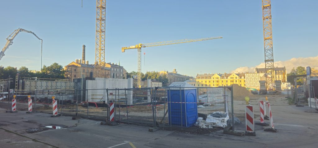 Tērbatas dārzs - 1. kārta - Tērbatas iela 78A (Tērbatas iela 78A) - Daudzdzīvokļu nams - būvdarbu attēli