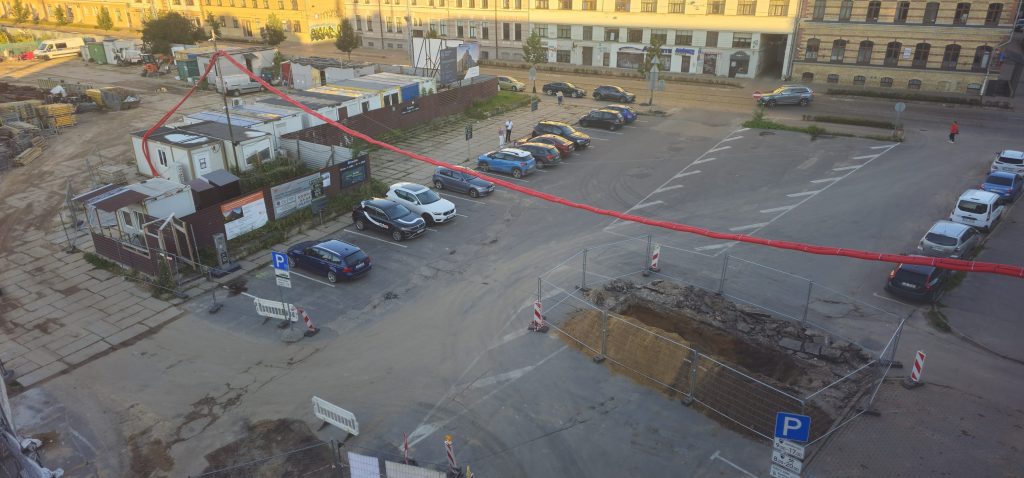 Tērbatas dārzs - 1. kārta - Tērbatas iela 78A (Tērbatas iela 78A) - Daudzdzīvokļu nams - būvdarbu attēli