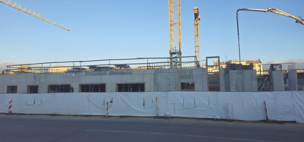 Tērbatas dārzs - 1. kārta - Tērbatas iela 78A (Tērbatas iela 78A) - Daudzdzīvokļu nams - būvdarbu attēli