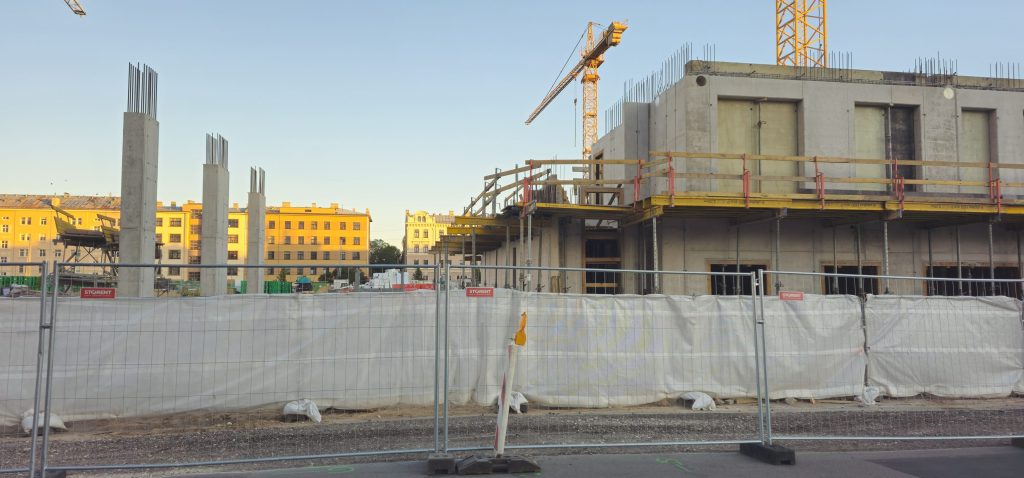 Tērbatas dārzs - 1. kārta - Tērbatas iela 78A (Tērbatas iela 78A) - Daudzdzīvokļu nams - būvdarbu attēli