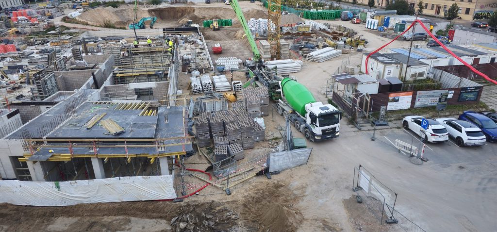 Tērbatas dārzs - 1. kārta - Tērbatas iela 78A (Tērbatas iela 78A) - Daudzdzīvokļu nams - būvdarbu attēli