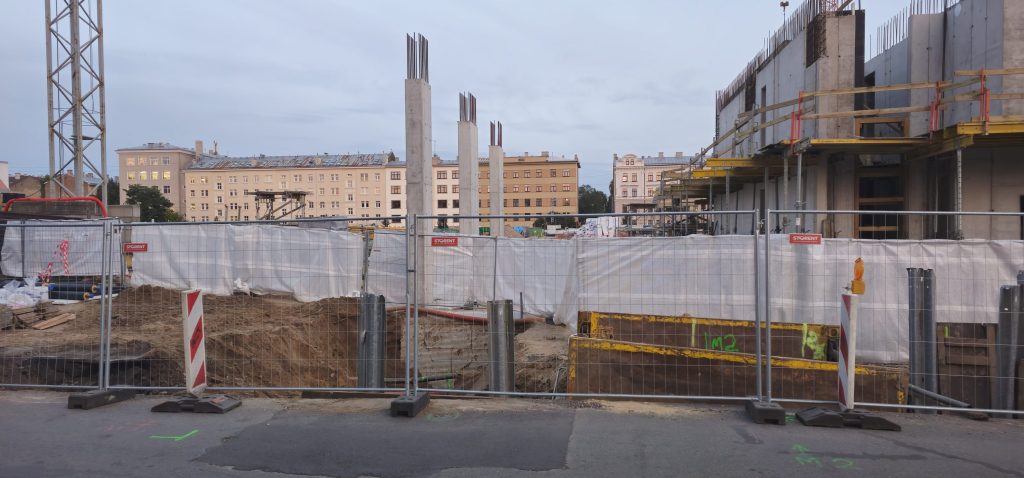 Tērbatas dārzs - 1. kārta - Tērbatas iela 78A (Tērbatas iela 78A) - Daudzdzīvokļu nams - būvdarbu attēli