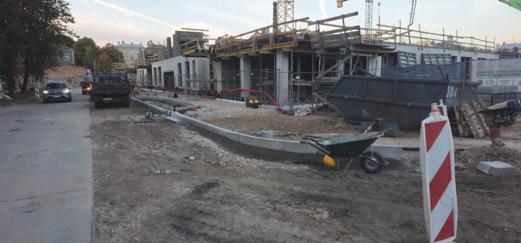 Tērbatas dārzs - 1. kārta - Tērbatas iela 78A (Tērbatas iela 78A) - Daudzdzīvokļu nams - būvdarbu attēli