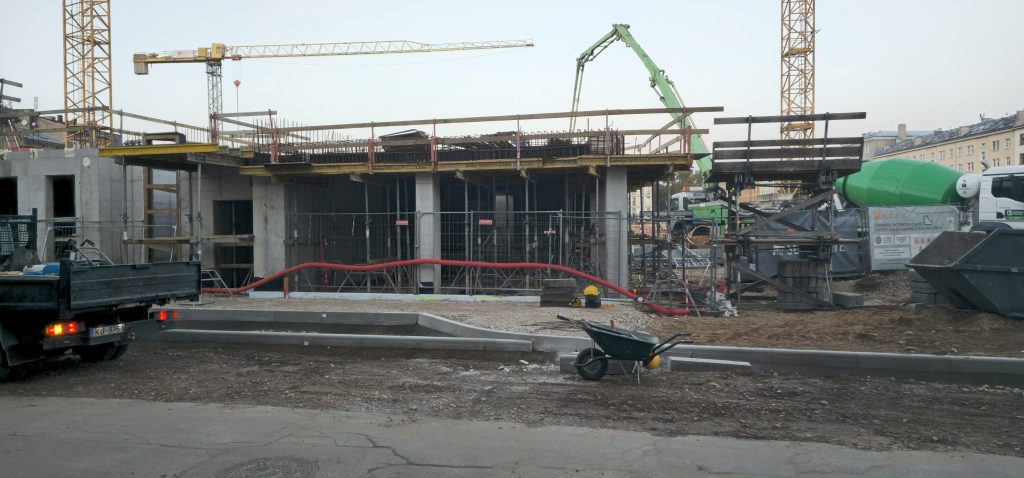 Tērbatas dārzs - 1. kārta - Tērbatas iela 78A (Tērbatas iela 78A) - Daudzdzīvokļu nams - būvdarbu attēli