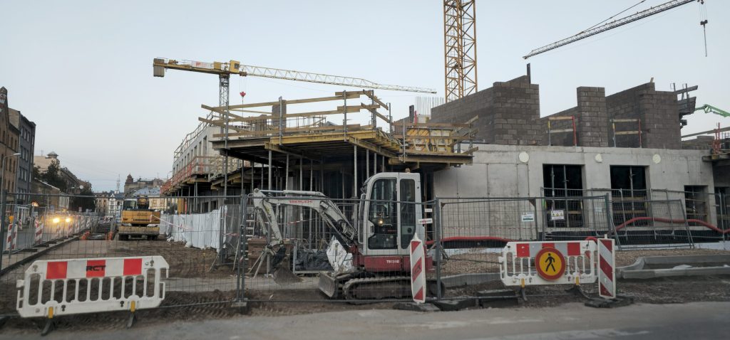 Tērbatas dārzs - 1. kārta - Tērbatas iela 78A (Tērbatas iela 78A) - Daudzdzīvokļu nams - būvdarbu attēli