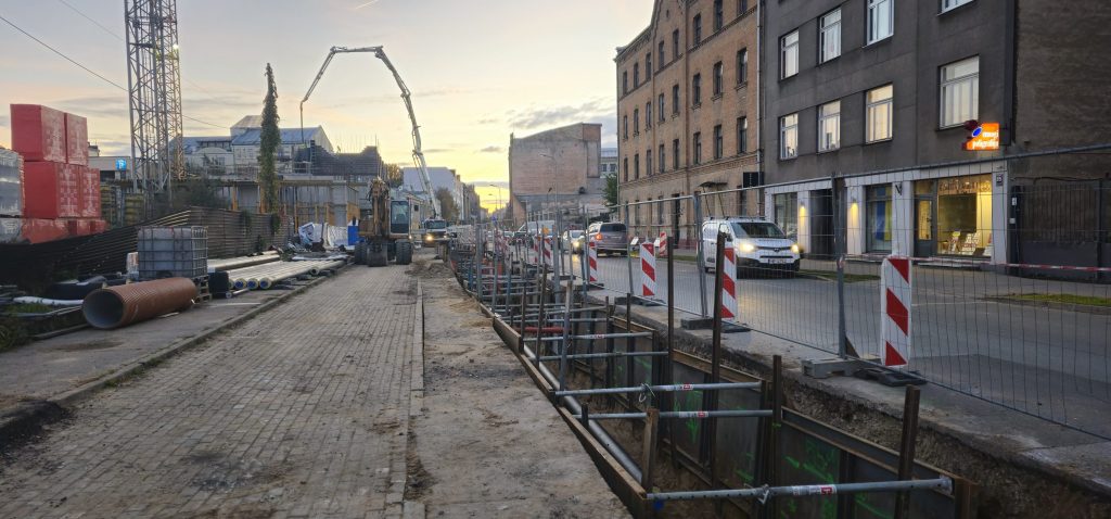 Tērbatas dārzs - 1. kārta - Tērbatas iela 78A (Tērbatas iela 78A) - Daudzdzīvokļu nams - būvdarbu attēli