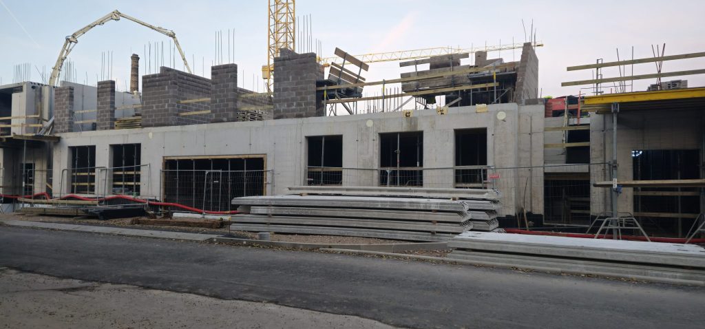 Tērbatas dārzs - 1. kārta - Tērbatas iela 78A (Tērbatas iela 78A) - Daudzdzīvokļu nams - būvdarbu attēli