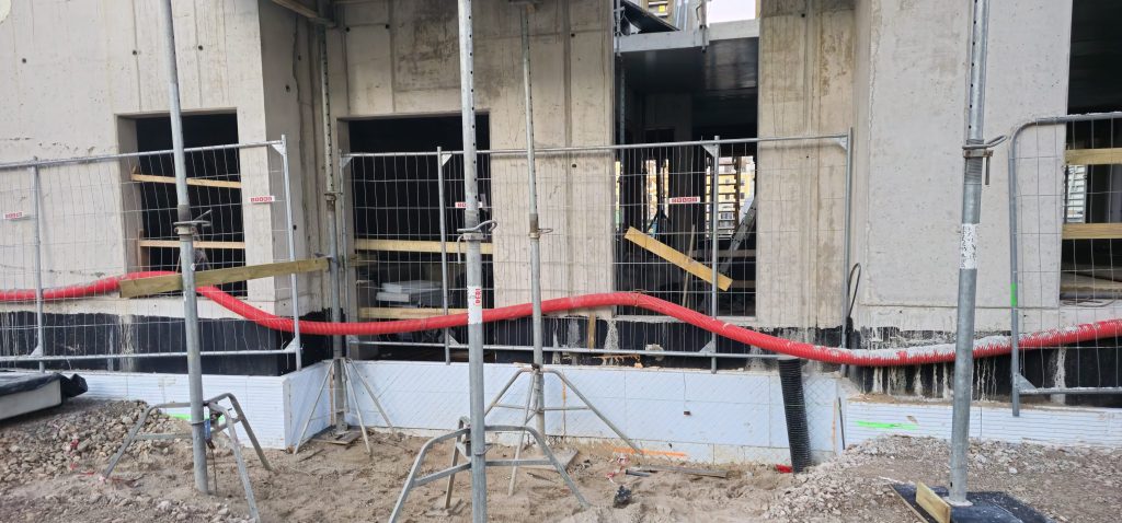 Tērbatas dārzs - 1. kārta - Tērbatas iela 78A (Tērbatas iela 78A) - Daudzdzīvokļu nams - būvdarbu attēli