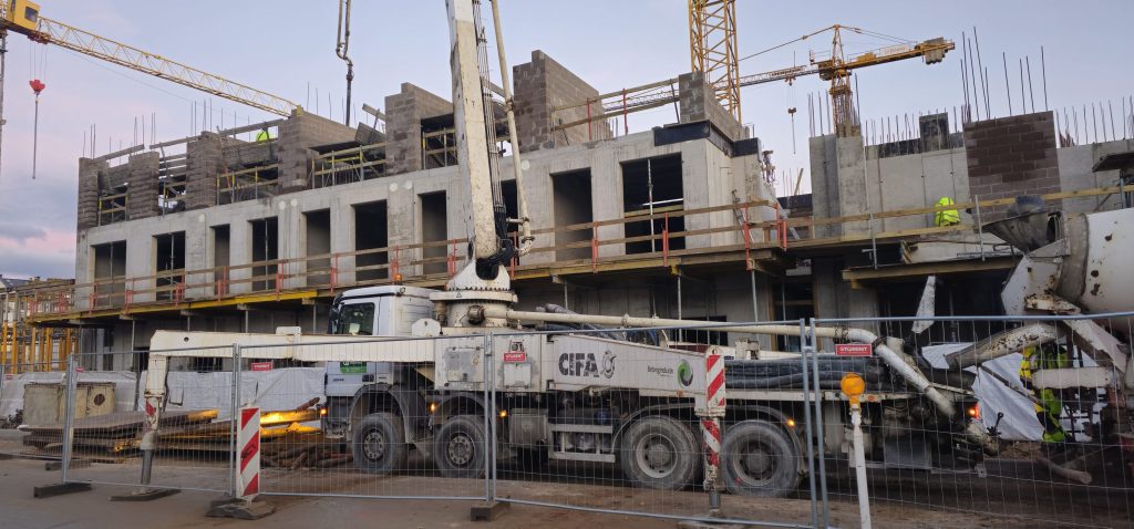 Tērbatas dārzs - 1. kārta - Tērbatas iela 78A (Tērbatas iela 78A) - Daudzdzīvokļu nams - būvdarbu attēli