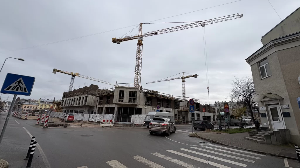 Tērbatas dārzs - 1. kārta - Tērbatas iela 78A (Tērbatas iela 78A) - Daudzdzīvokļu nams - būvdarbu attēli