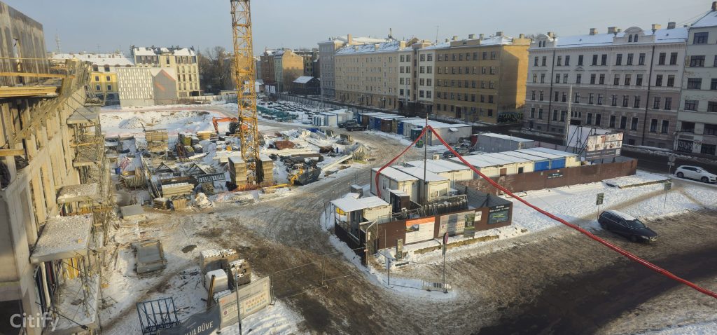 Tērbatas dārzs - 1. kārta - Tērbatas iela 78A (Tērbatas iela 78A) - Daudzdzīvokļu nams - būvdarbu attēli