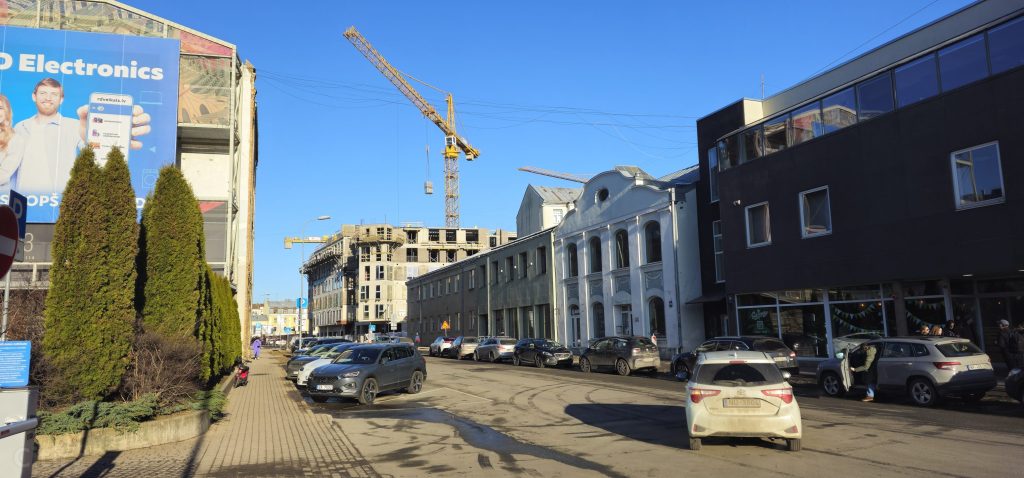 Tērbatas dārzs - 1. kārta - Tērbatas iela 78A (Tērbatas iela 78A) - Daudzdzīvokļu nams - būvdarbu attēli