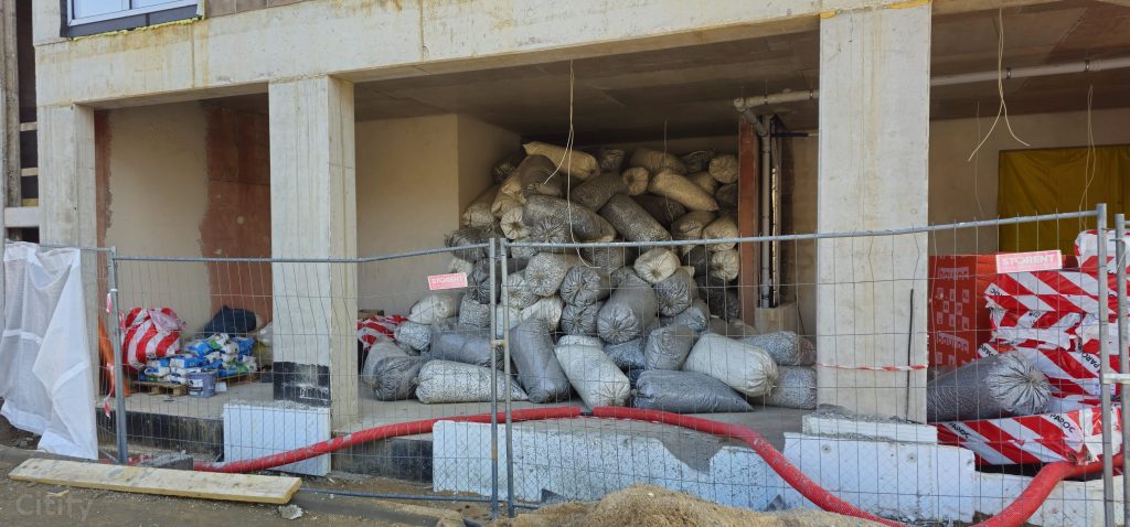 Tērbatas dārzs - 1. kārta - Tērbatas iela 78A (Tērbatas iela 78A) - Daudzdzīvokļu nams - būvdarbu attēli