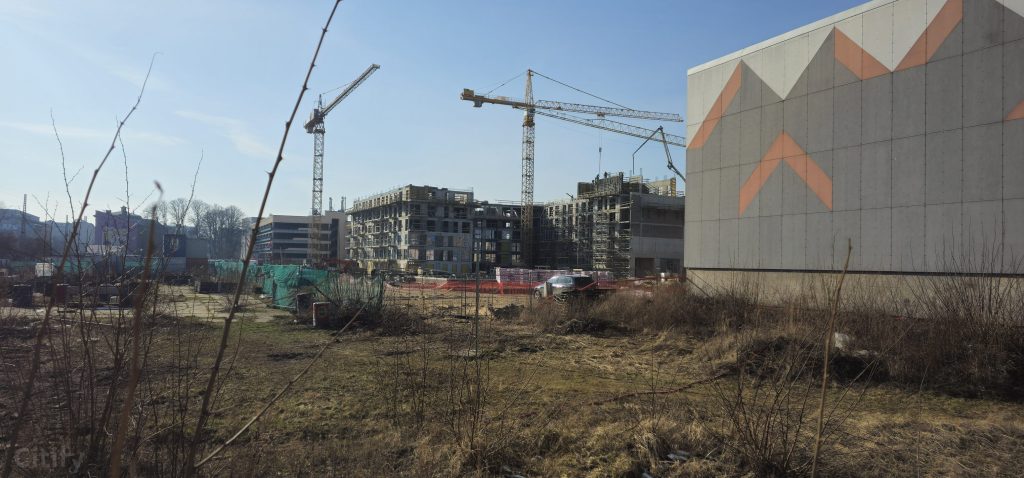 Tērbatas dārzs - 1. kārta - Tērbatas iela 78A (Tērbatas iela 78A) - Daudzdzīvokļu nams - būvdarbu attēli