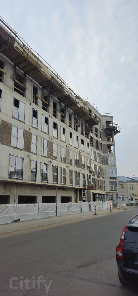 Tērbatas dārzs - 1. kārta - Tērbatas iela 78A (Tērbatas iela 78A) - Daudzdzīvokļu nams - būvdarbu attēli