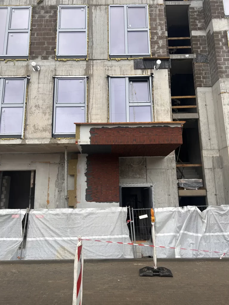 Tērbatas dārzs - 1. kārta - Tērbatas iela 78A (Tērbatas iela 78A) - Daudzdzīvokļu nams - būvdarbu attēli