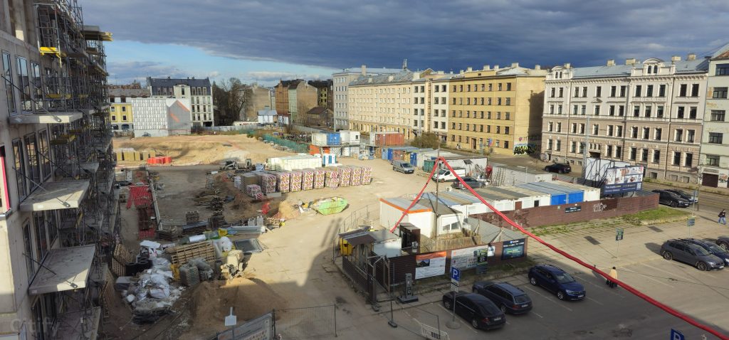 Tērbatas dārzs - 1. kārta - Tērbatas iela 78A (Tērbatas iela 78A) - Daudzdzīvokļu nams - būvdarbu attēli