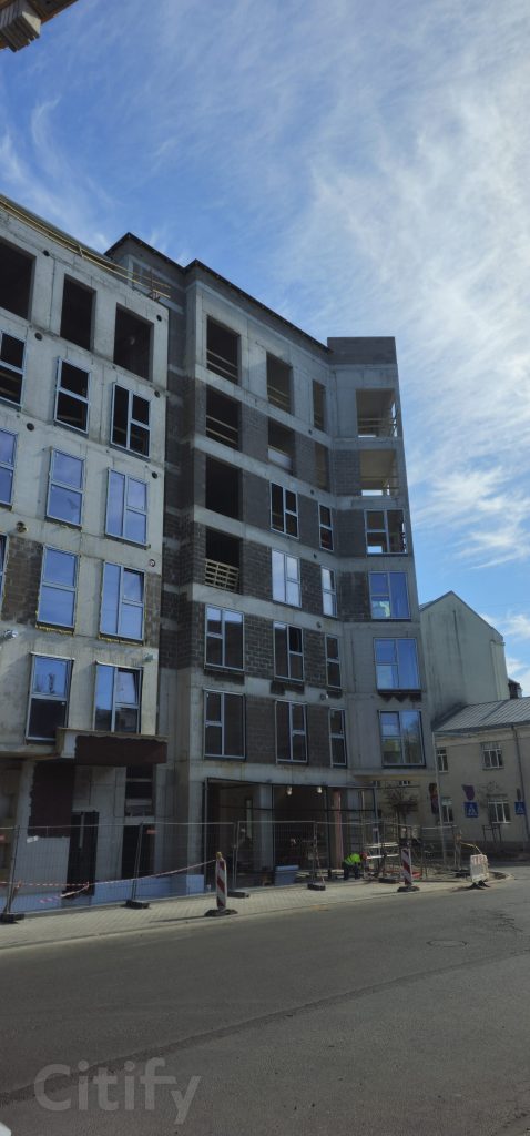 Tērbatas dārzs - 1. kārta - Tērbatas iela 78A (Tērbatas iela 78A) - Daudzdzīvokļu nams - būvdarbu attēli