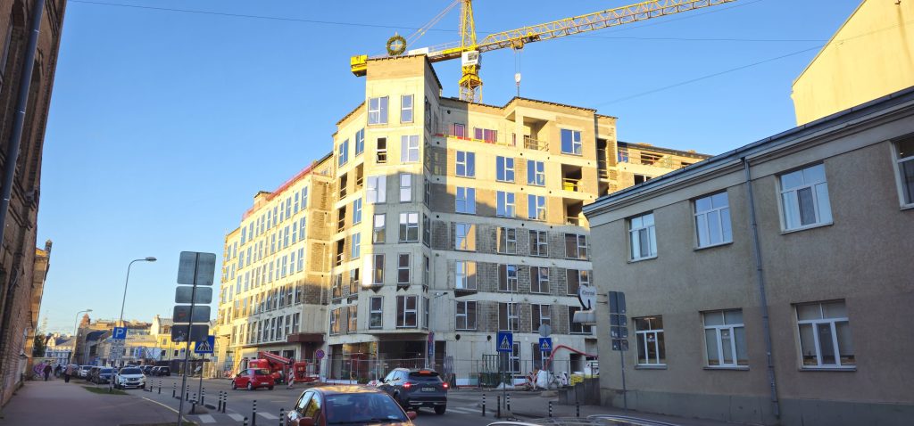 Tērbatas dārzs - 1. kārta - Tērbatas iela 78A (Tērbatas iela 78A) - Korterelamu - ehituse fotod