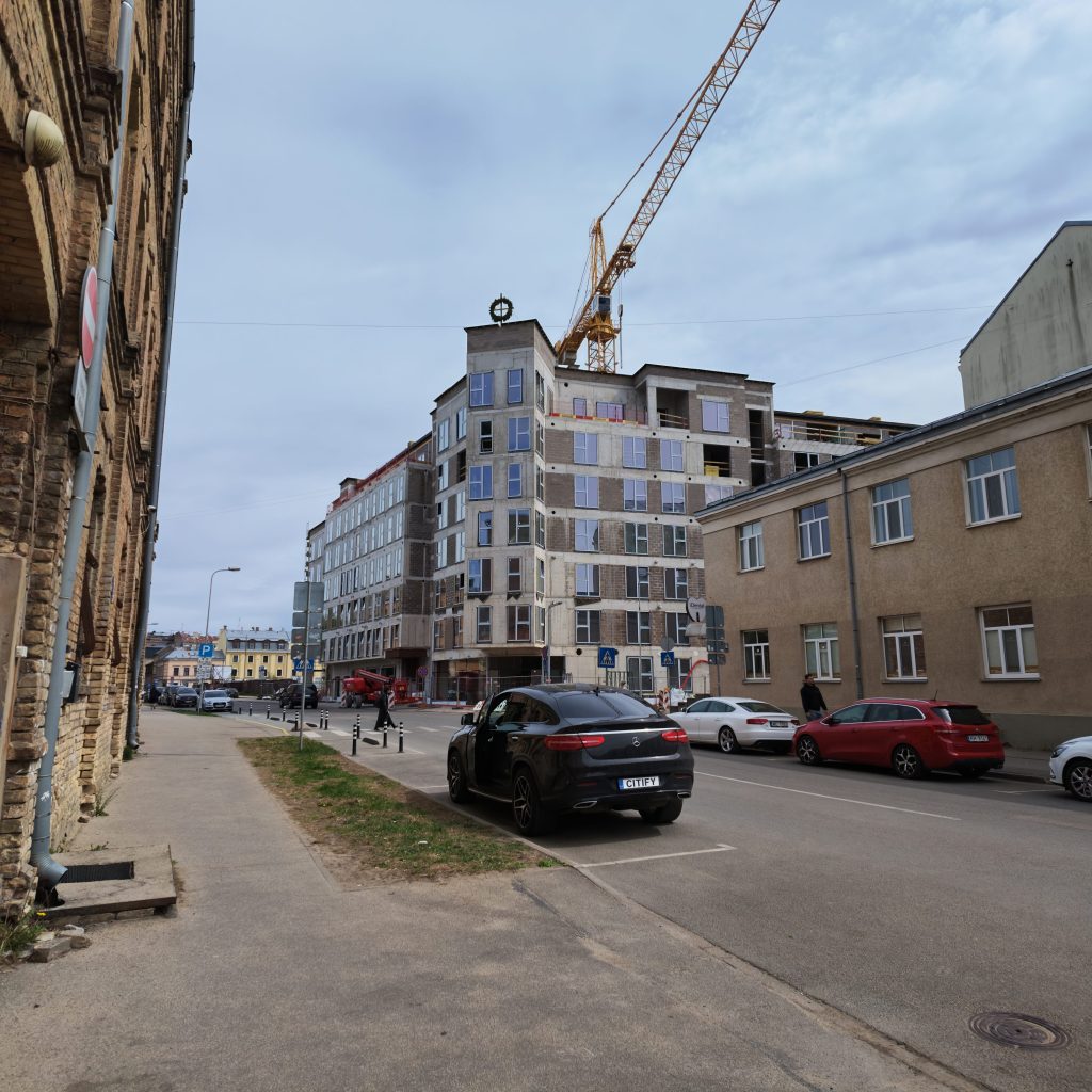 Tērbatas dārzs - 1. kārta - Tērbatas iela 78A (Tērbatas iela 78A) - Daugiabutis - statybų nuotraukos