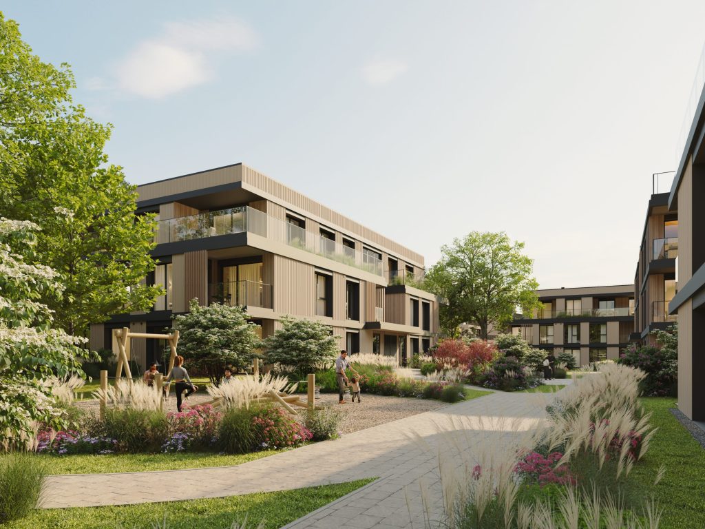 Sakai (Miško vilos) 2 etapas (Kazimiero Jelskio g. 24) - Daugiabutis - vizualizacija