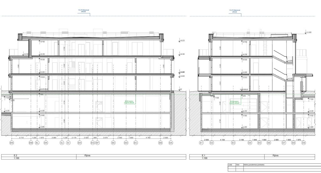 Sakai (Miško vilos) 2 etapas (Kazimiero Jelskio g. 24) - Daugiabutis - vizualizacija
