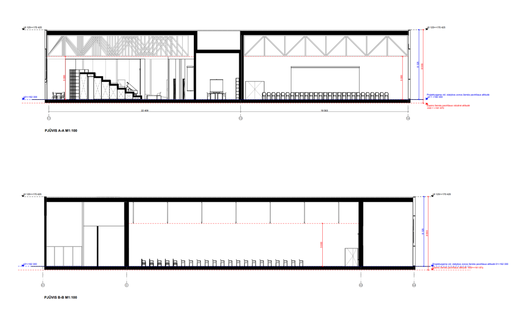 Daugiafunkcis sveikatinimo, ugdymo, švietimo, kultūros ir užimtumo kompleksas 2 etapas (kultūros ir ugdymo centras, biblioteka) (Ozo g. 27) - Library, Museum - visualization