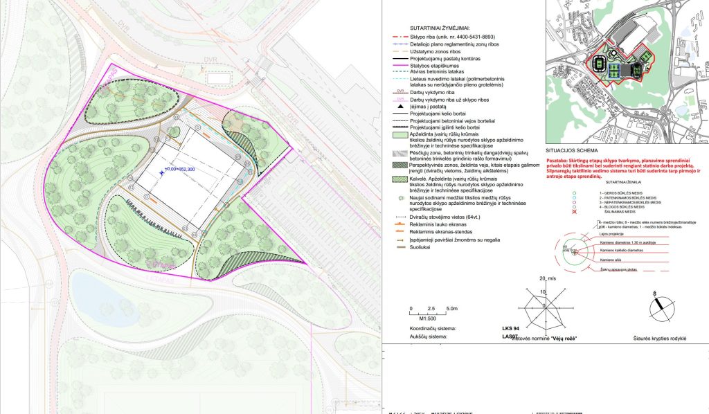 Daugiafunkcis sveikatinimo, ugdymo, švietimo, kultūros ir užimtumo kompleksas 2 etapas (kultūros ir ugdymo centras, biblioteka) (Ozo g. 27) - Library, Museum - visualization