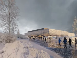 Daugiafunkcis sveikatinimo, ugdymo, švietimo, kultūros ir užimtumo kompleksas 3 etapas (sporto centras, lengvosios atletikos stadionas) visualization