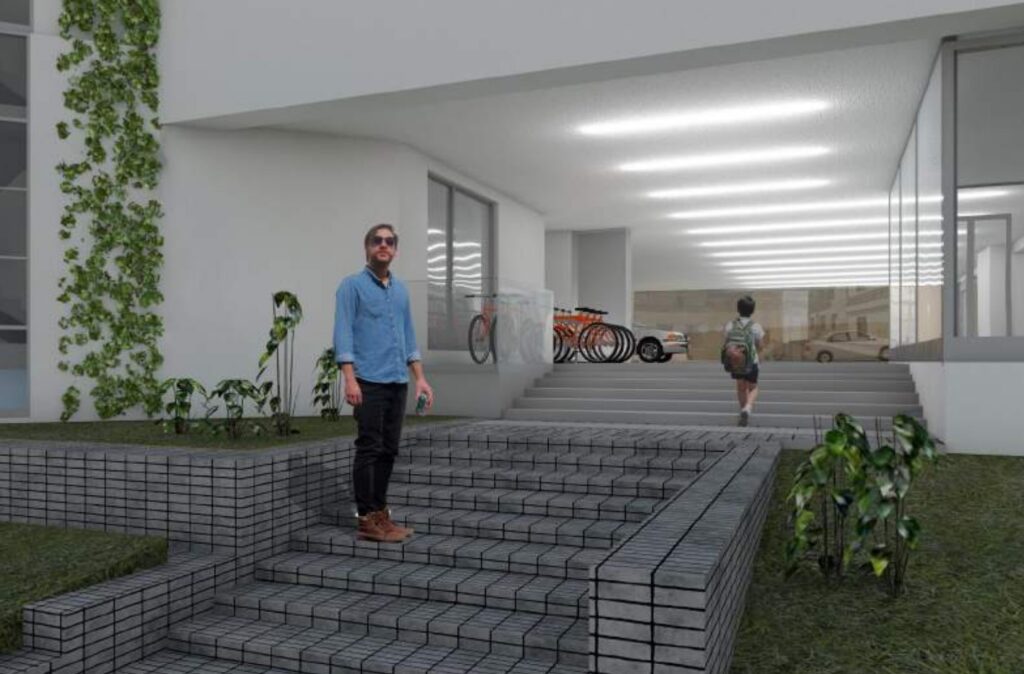 J. Basanavičiaus g. 7 (J. Basanavičiaus g. 7) - Office center - visualization