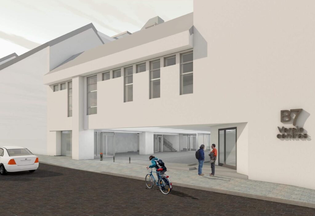 J. Basanavičiaus g. 7 (J. Basanavičiaus g. 7) - Office center - visualization