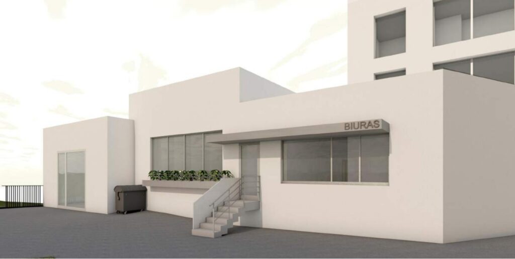 J. Basanavičiaus g. 7 (J. Basanavičiaus g. 7) - Office center - visualization