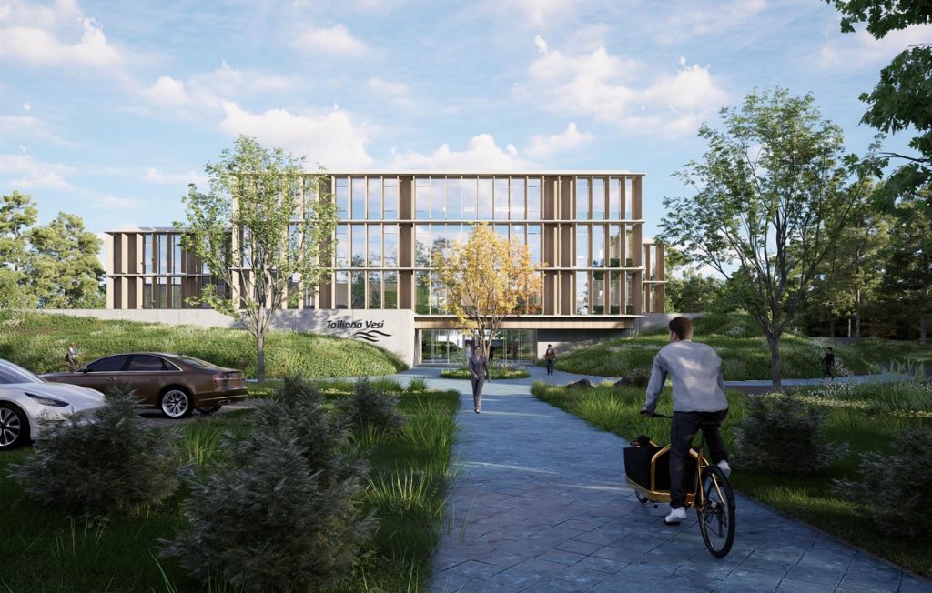 Järvevana tee 3 (Järvevana tee 3) - Office center - visualization