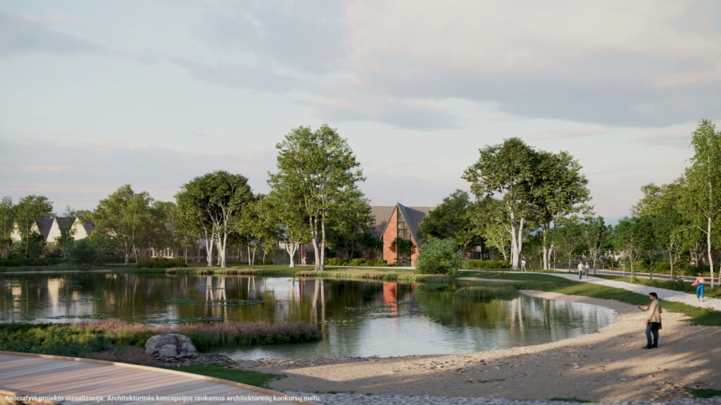 Launagiai 3 rajonas (Petro Joniko g., Žadiškių g., Dieveniškių g.) - Multi apartment - visualization