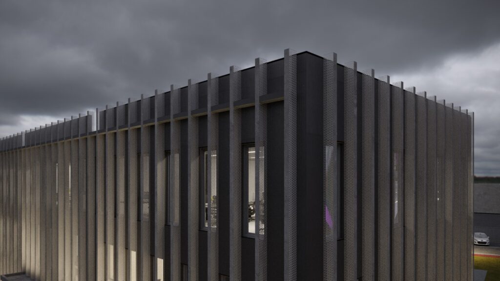 Rod5 (Rodūnios kel. 5) - Office center - visualization