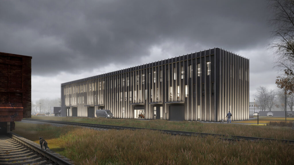 Rod5 (Rodūnios kel. 5) - Office center - visualization