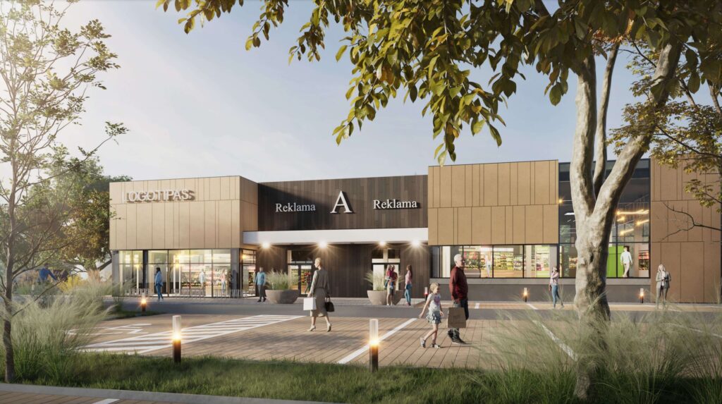 Rokantiškių g. 3B (Rokantiškių g. 3B) - Shopping center - visualization