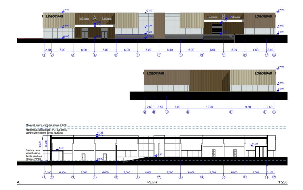 Rokantiškių g. 3B (Rokantiškių g. 3B) - Shopping center - visualization